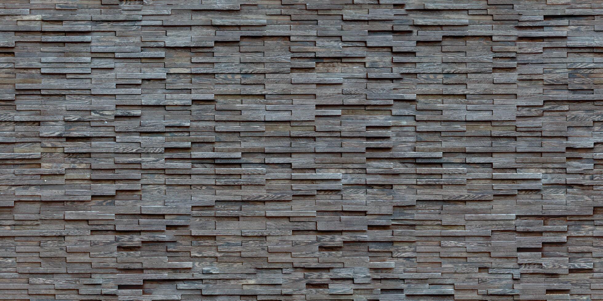 Realistic wooden cubes with the texture of natural of Wood panel background. photo