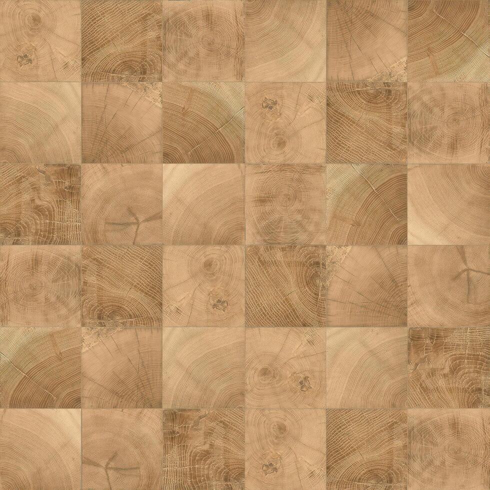 Realistic wooden cubes with the texture of natural of Wood panel background. photo