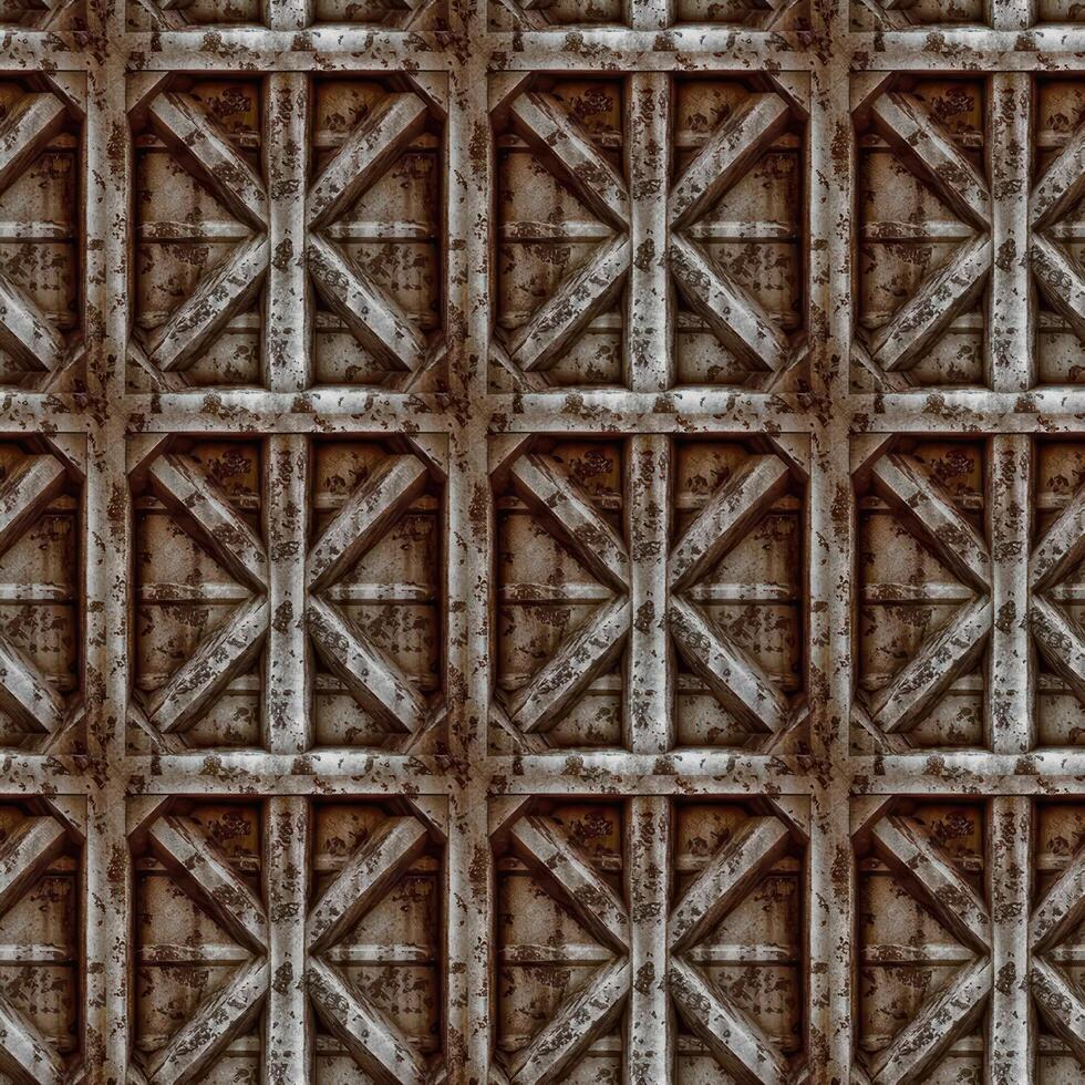 Realistic wooden cubes with the texture of natural of Wood panel background. photo