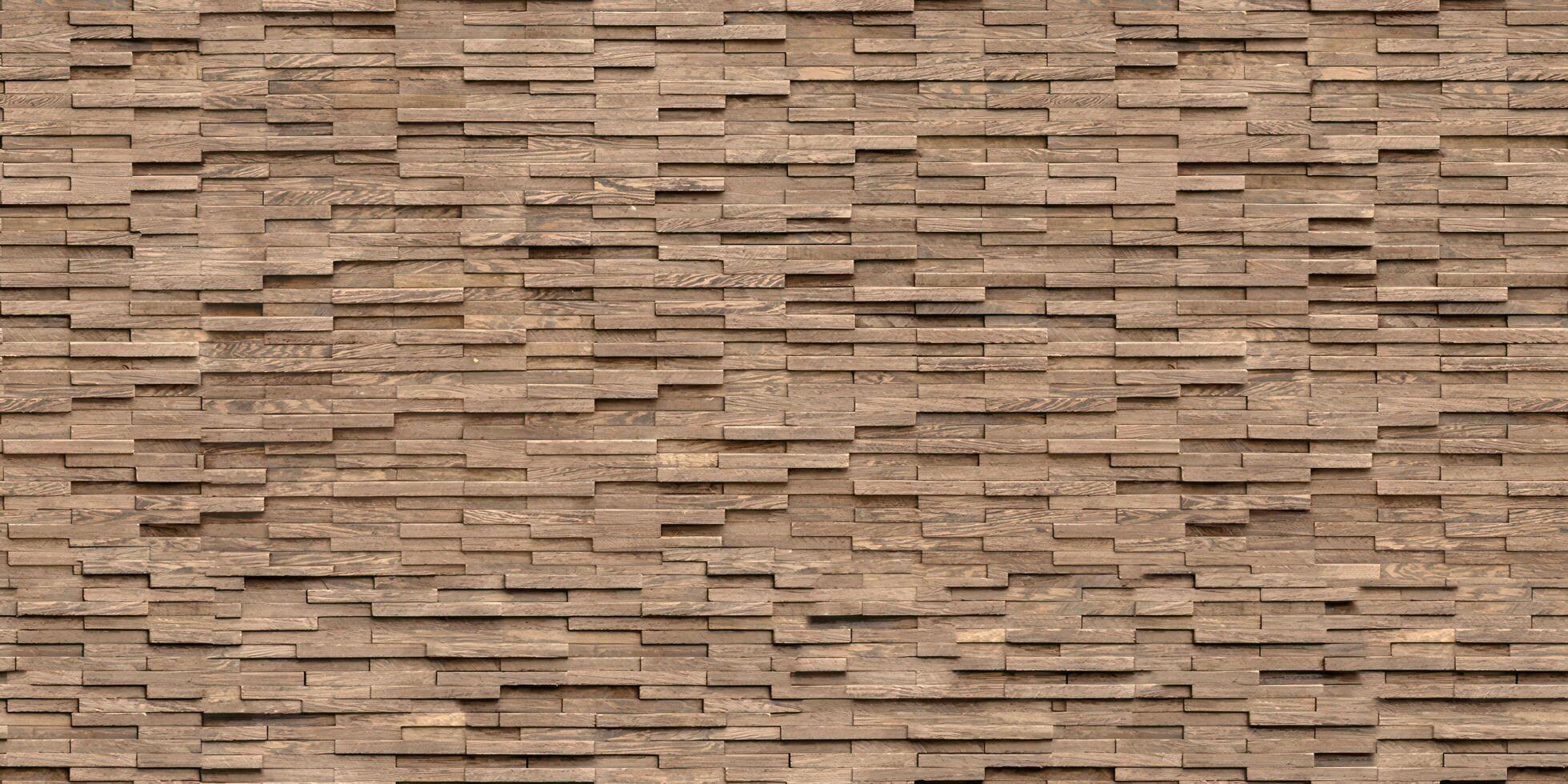Realistic wooden cubes with the texture of natural of Wood panel background. photo