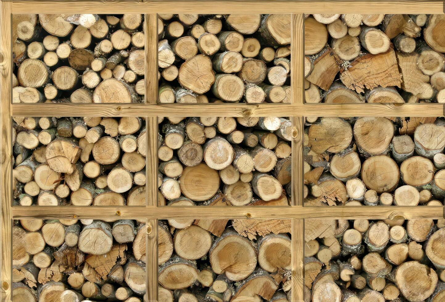 Realistic wooden cubes with the texture of natural of Wood panel background. photo