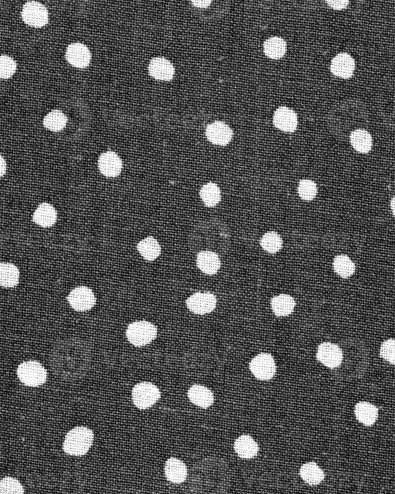 Abstract fabrics black and white background. Textile decoration close view photo