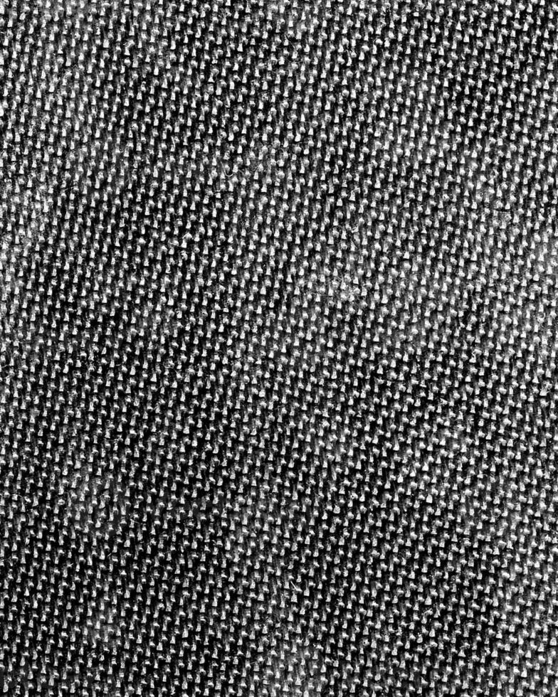 Abstract fabrics black and white background. Textile decoration close view photo