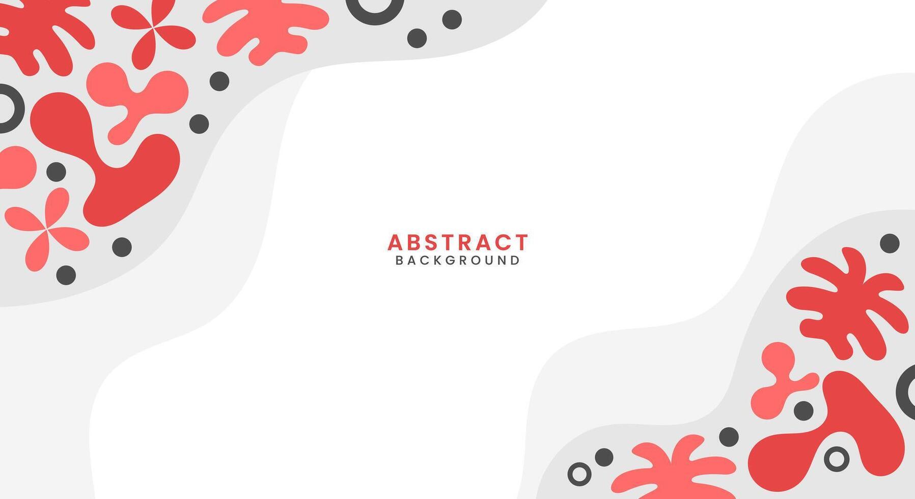 Red matisse background vector