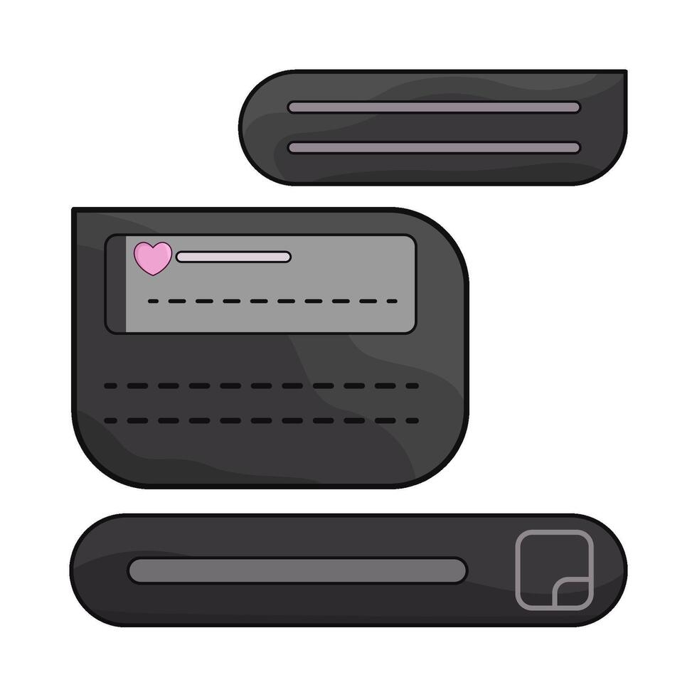illustration of mobile chat vector