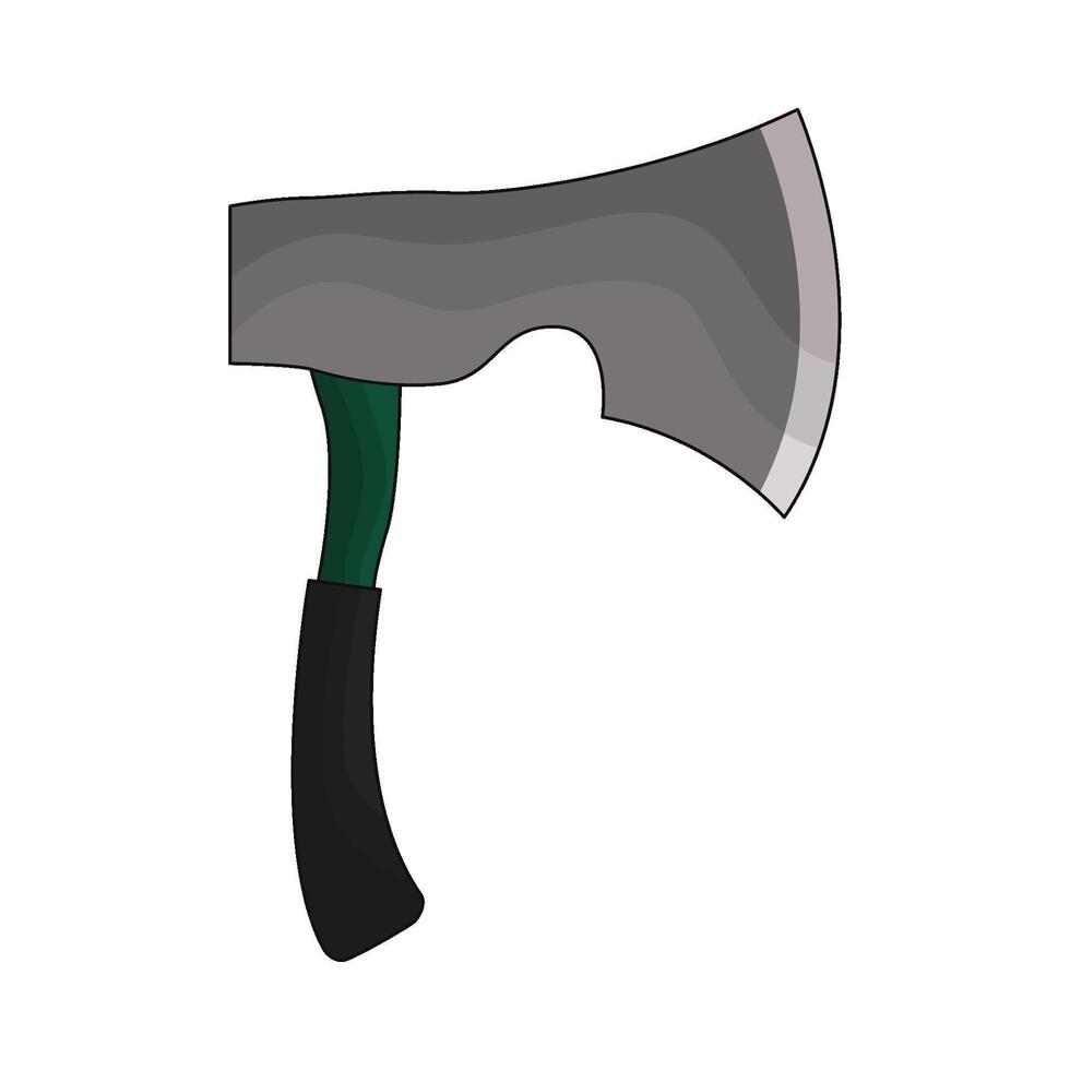 illustration of axe vector