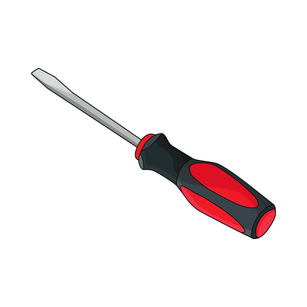 illustration of screwdriver vector