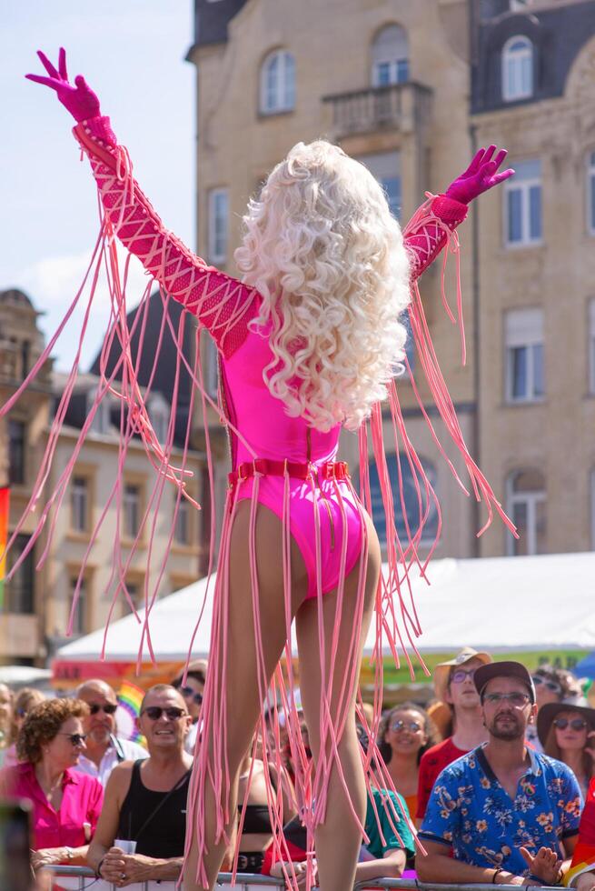 Esch-Sur-Alzette, Luxembourg - July 08, 2023 - Luxembourg Pride. Equality March. photo