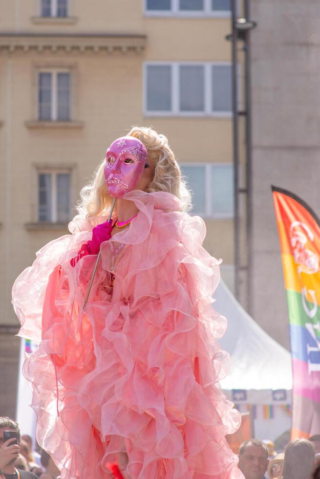 Esch-Sur-Alzette, Luxembourg - July 08, 2023 - Luxembourg Pride. Equality March. photo