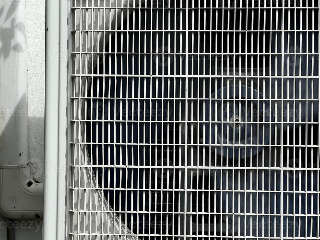 close up of the air conditioning unit photo