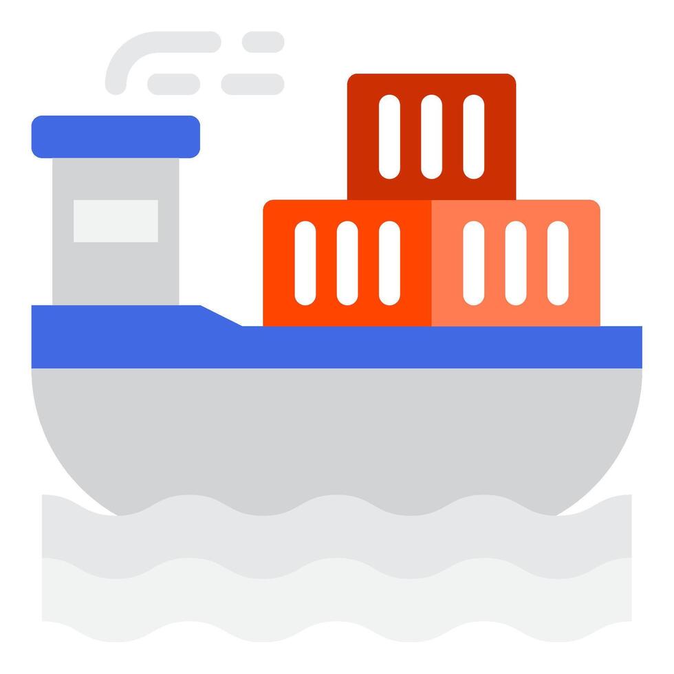 Ferry icon for web, app, infographic, etc vector