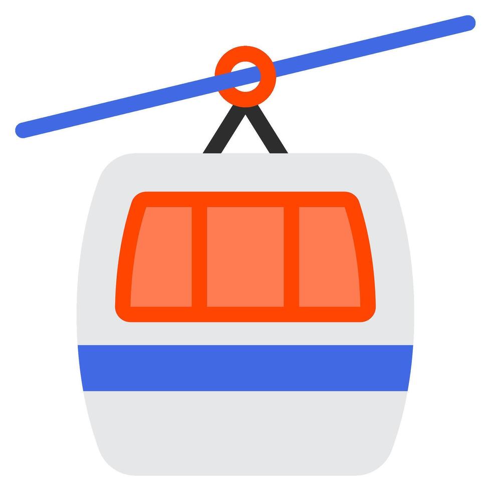 Cablecar icon for web, app, infographic, etc vector