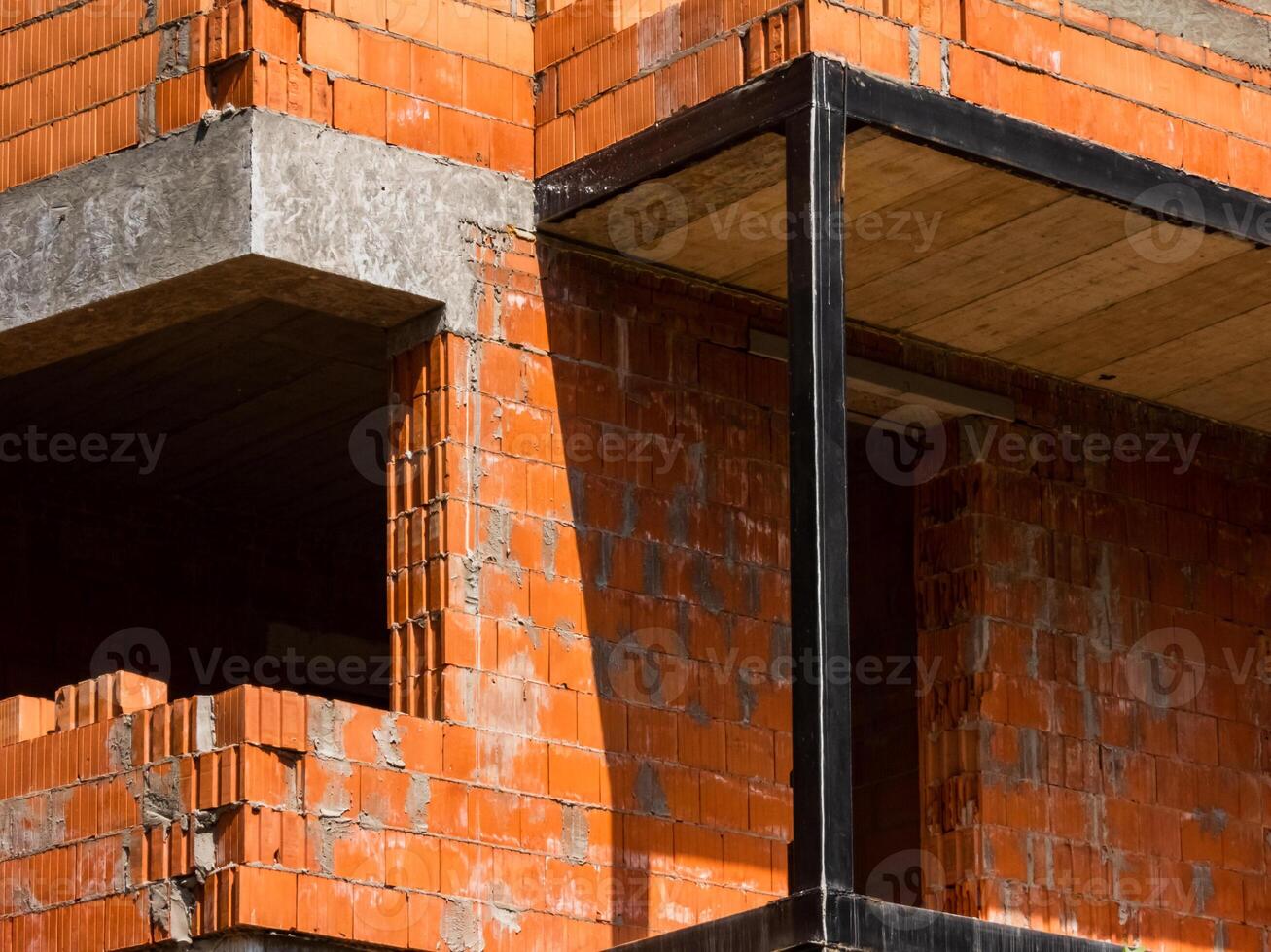 the house is building from a ceramic block photo