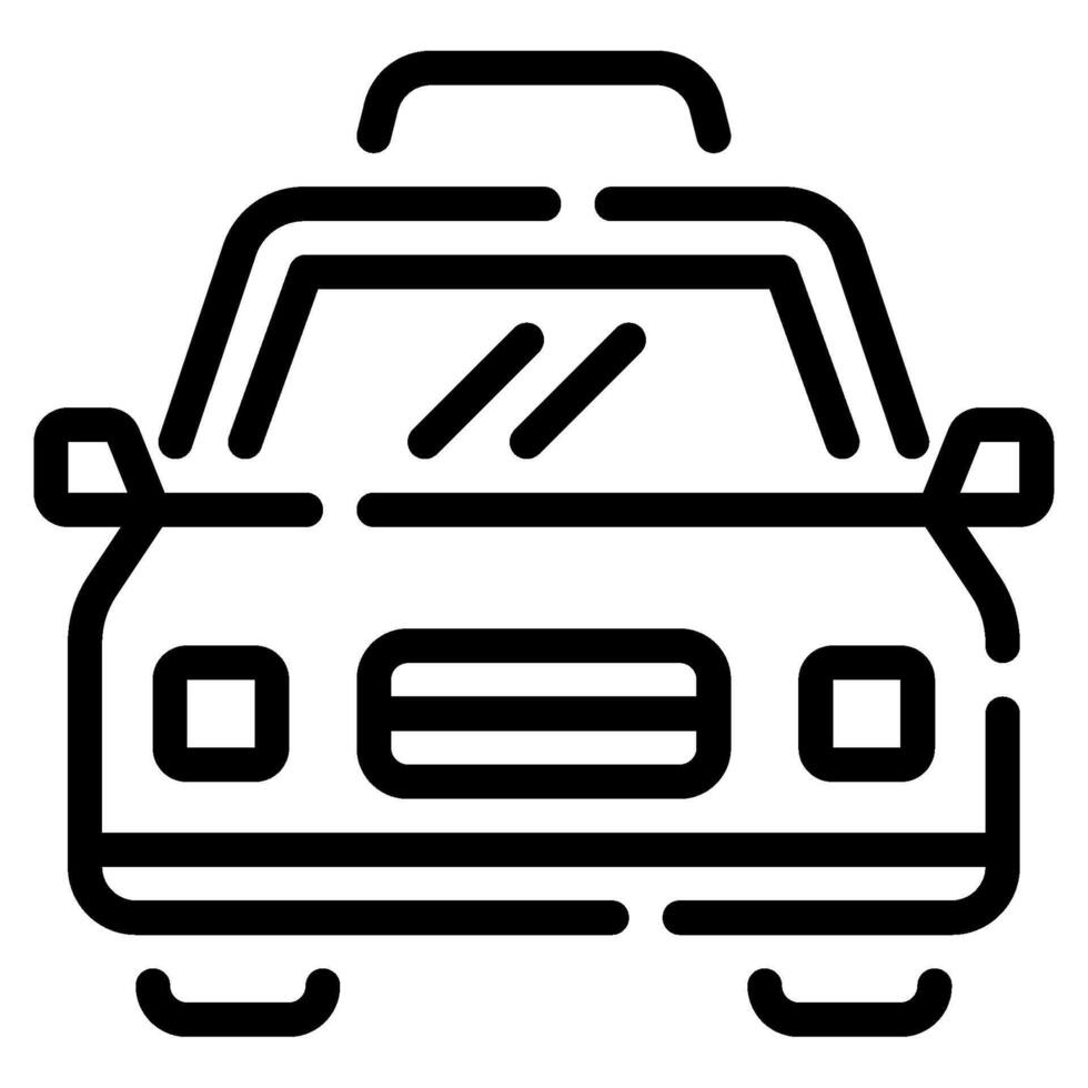 Taxi icon for web, app, infographic, etc vector