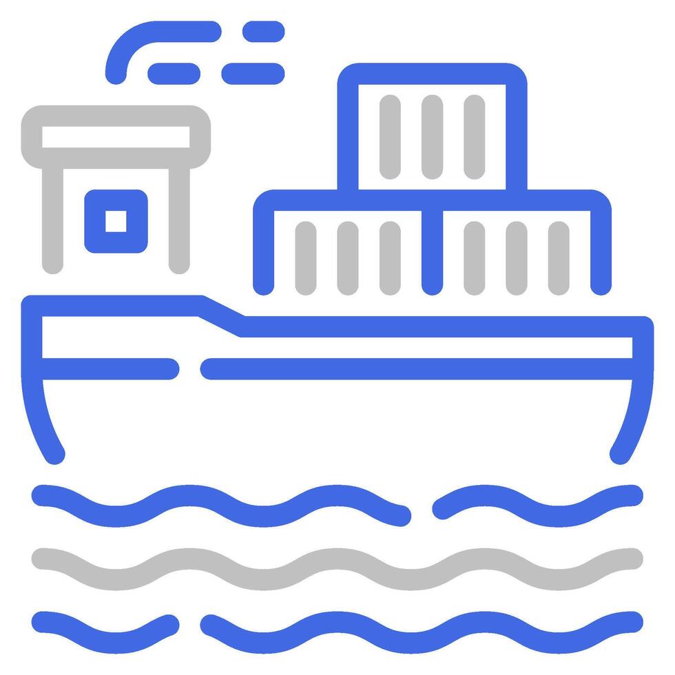 Ferry icon for web, app, infographic, etc vector