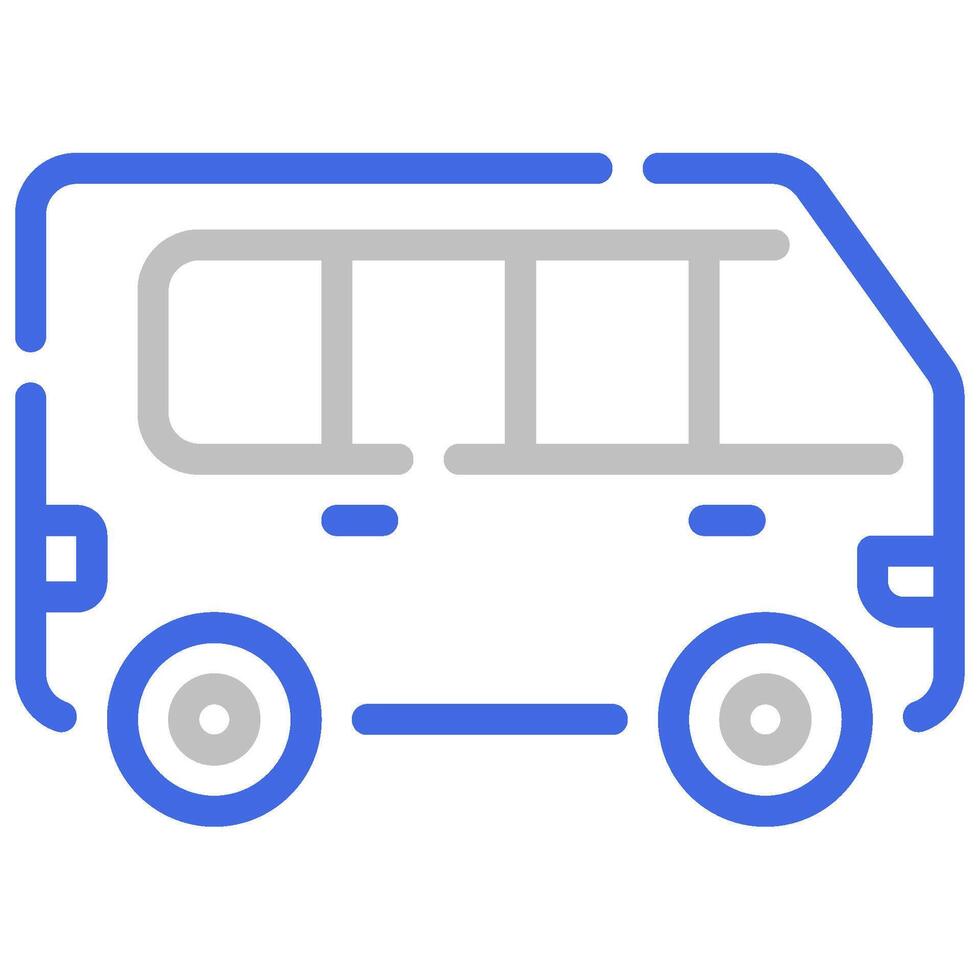 Minibus icon for web, app, infographic, etc vector
