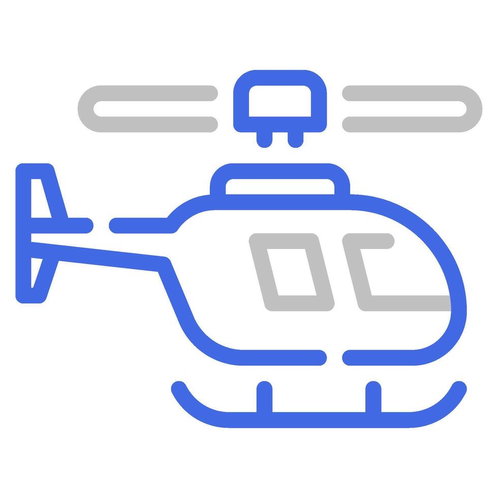 Helicopter icon for web, app, infographic, etc vector
