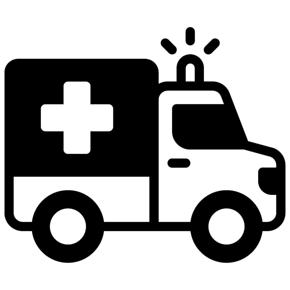 Ambulance icon for web, app, infographic, etc vector