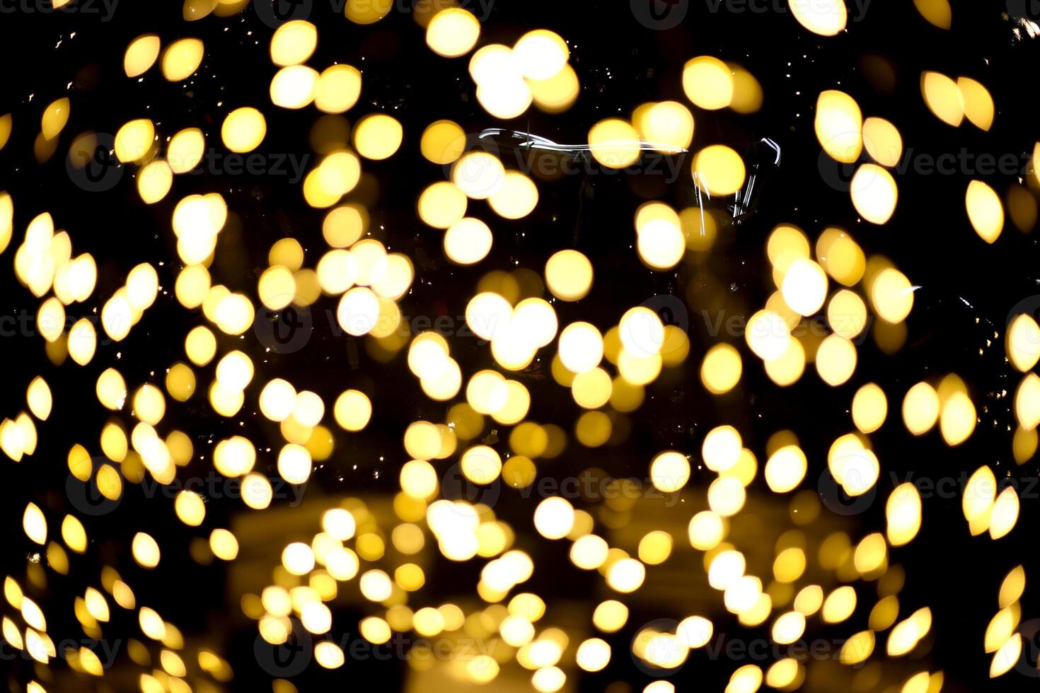 blur defocus spot light bulb bokeh colorful xmas festive pattern background magic nightlife celebration photo