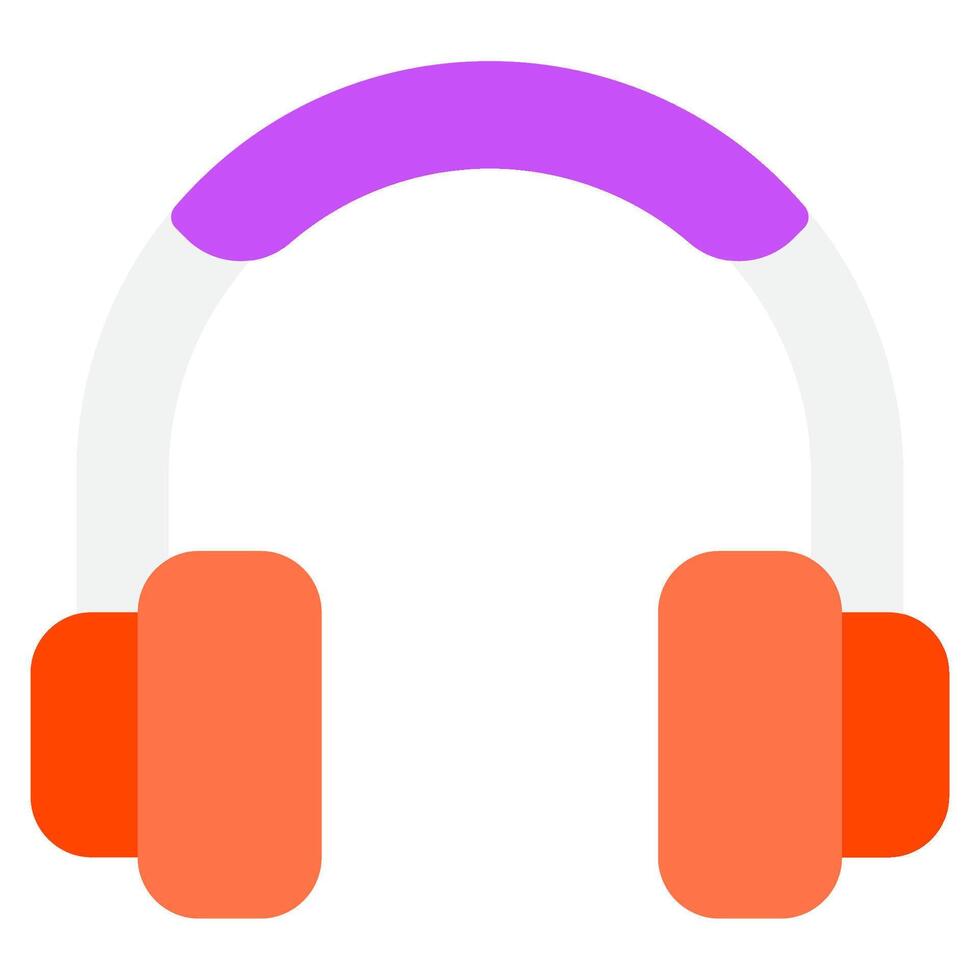 Headphones icon for web, app, infographic, etc vector