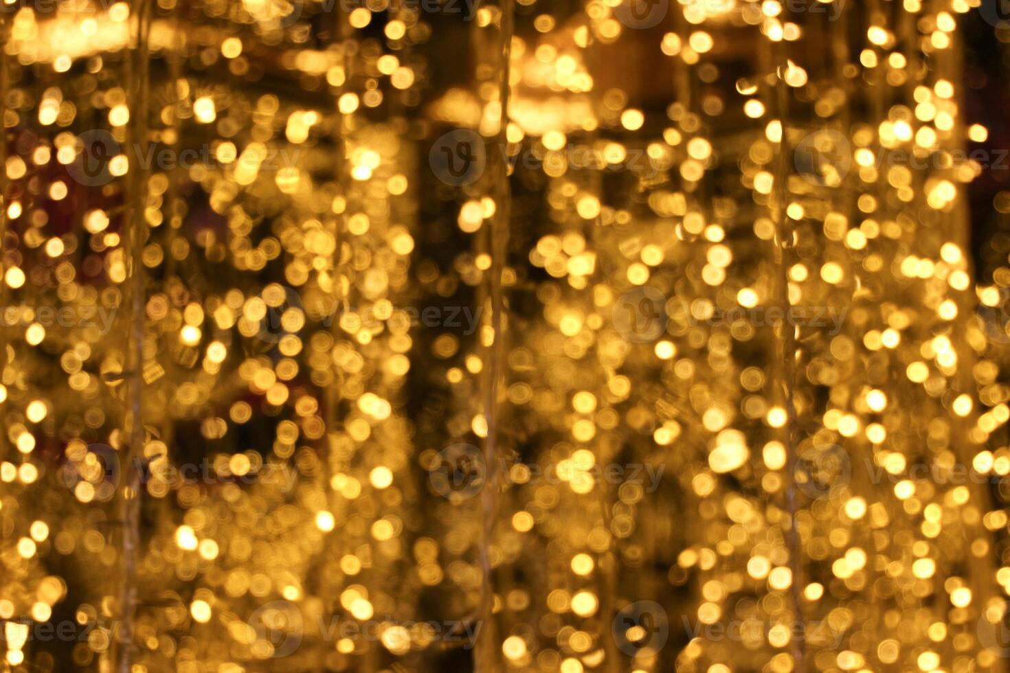 golden gold orange copper gilter sparkle christmas lights background bokeh photo