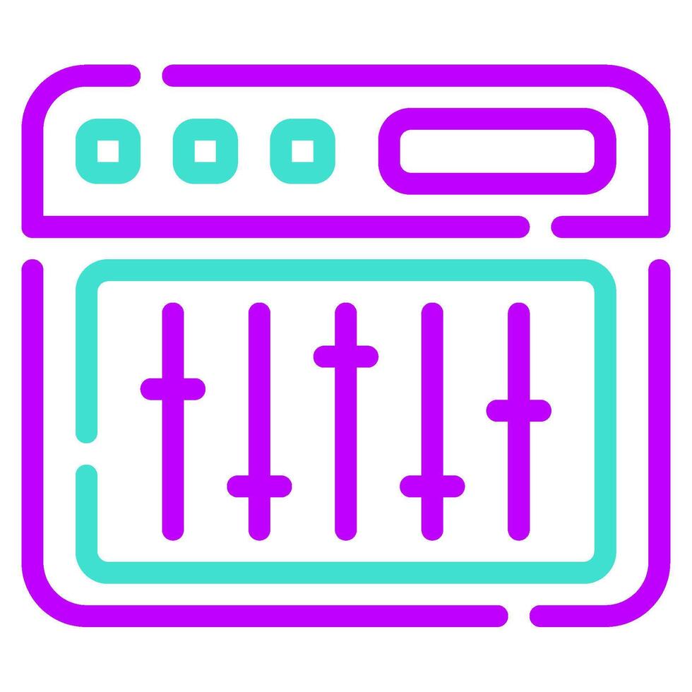Slider icon for web, app, infographic, etc vector