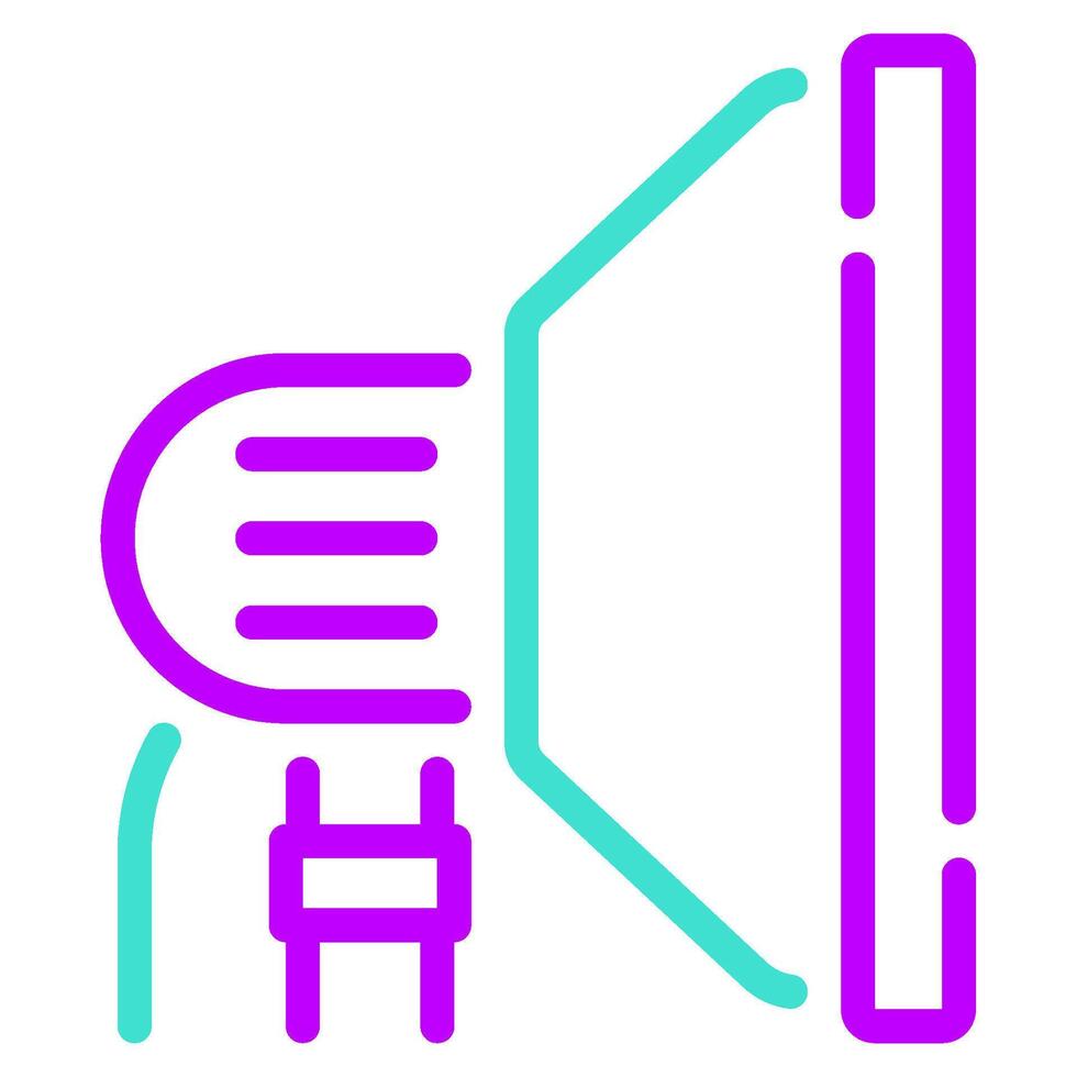 Reflector icon for web, app, infographic, etc vector