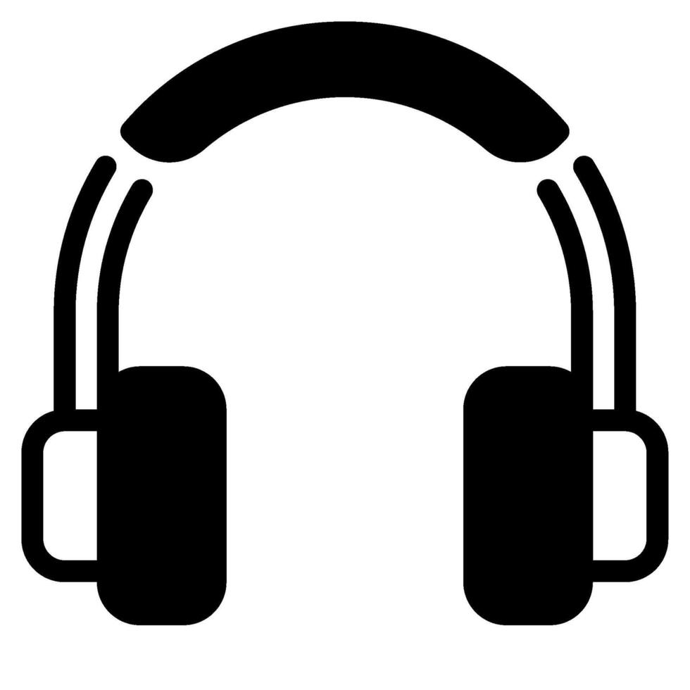 Headphones icon for web, app, infographic, etc vector