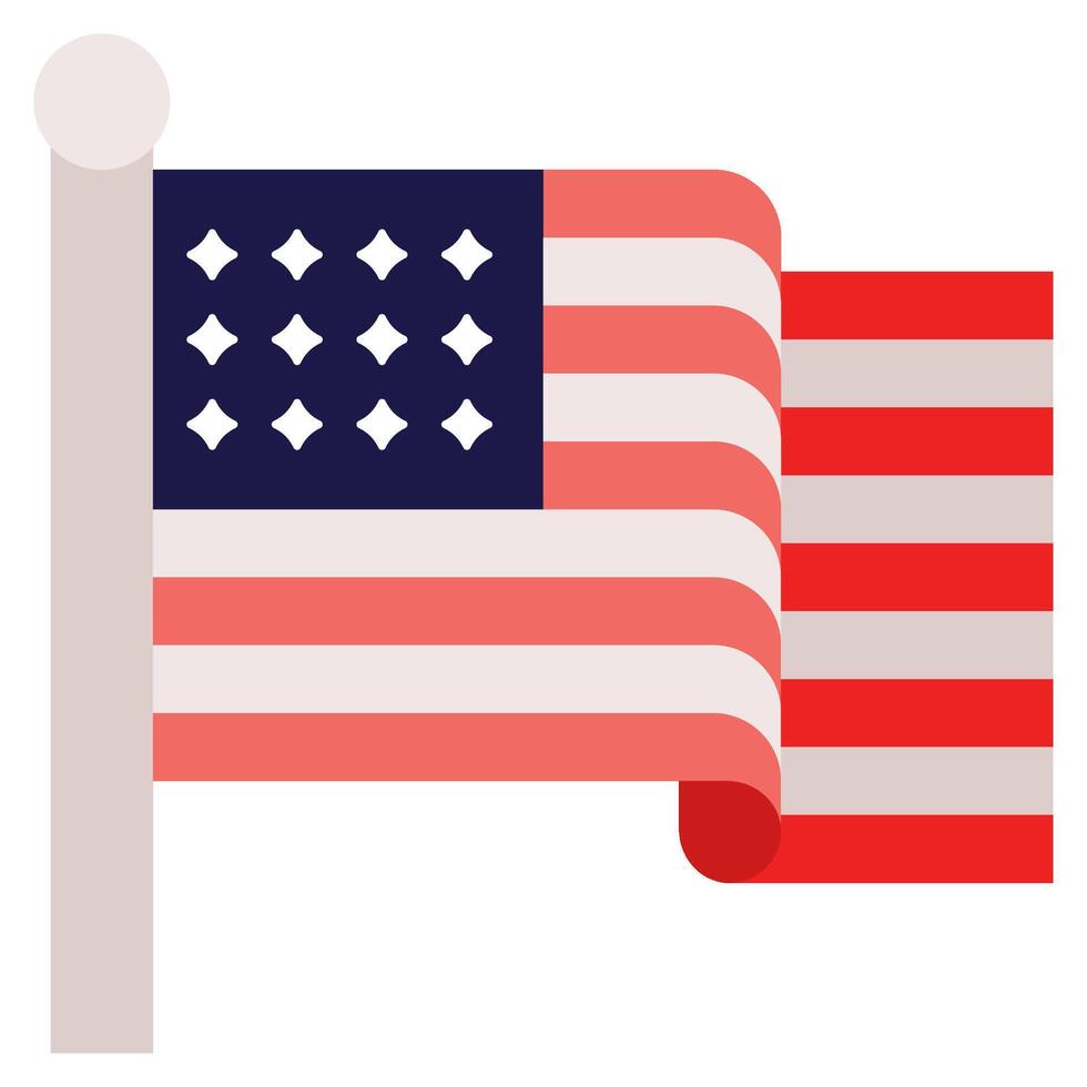 Flag icon for web, app, infographic, etc vector