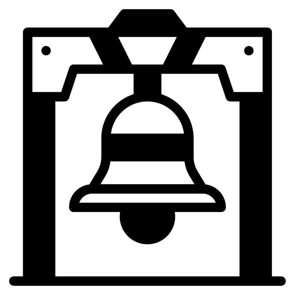 Liberty Bell icon for web, app, infographic, etc vector