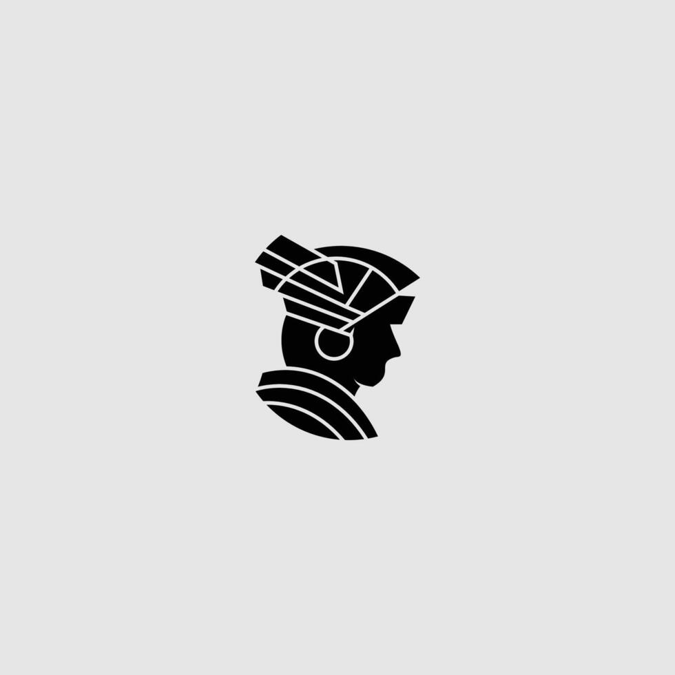 athena logo icon design template. Elegant, luxury, . vector