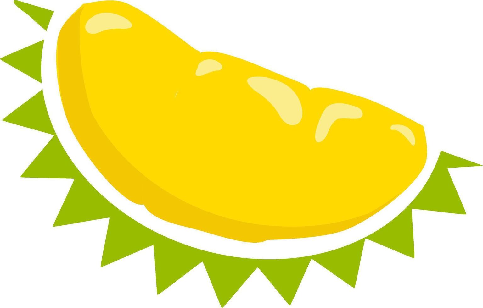 Fresh durian logo design. isolated on background, Durian fruit isolated on white background. fruit isolated. King of fruit in Thailand.Minimal Durian fruit icon. Durian symbol. Asian fresh fruit. vector