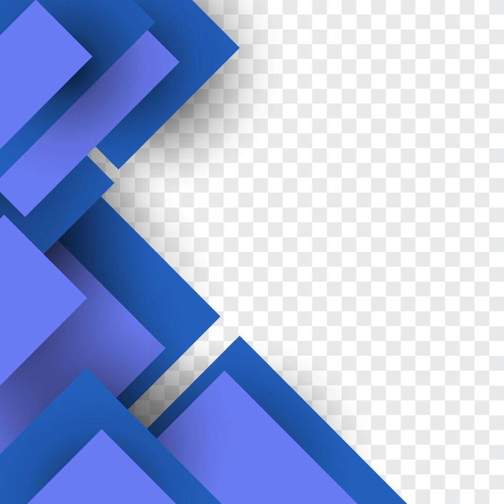 Abstract blue background with empty space vector
