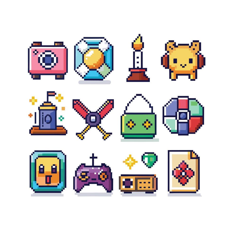 Hobbies and Interests Icon Set Collection for Documents, Websites and Mobile Applications vector