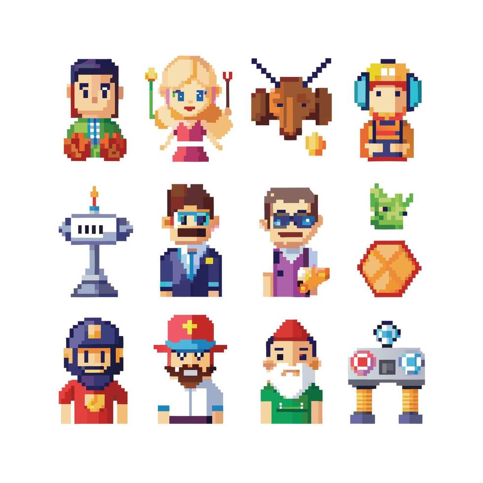 Hobbies and Interests Icon Set Collection for Documents, Websites and Mobile Applications vector