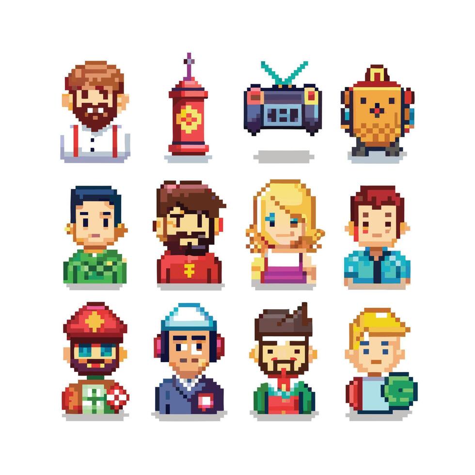 Hobbies and Interests Icon Set Collection for Documents, Websites and Mobile Applications vector