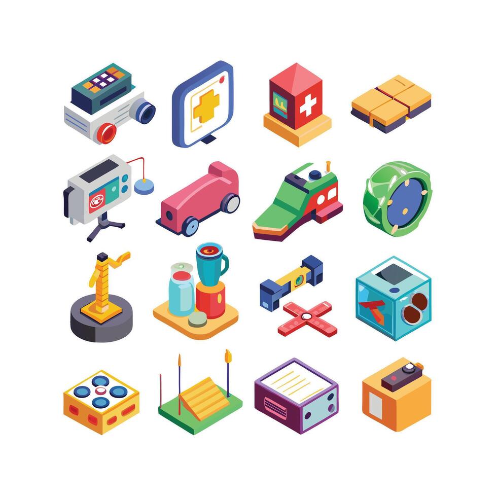Hobbies and Interests Icon Set Collection for Documents, Websites and Mobile Applications vector