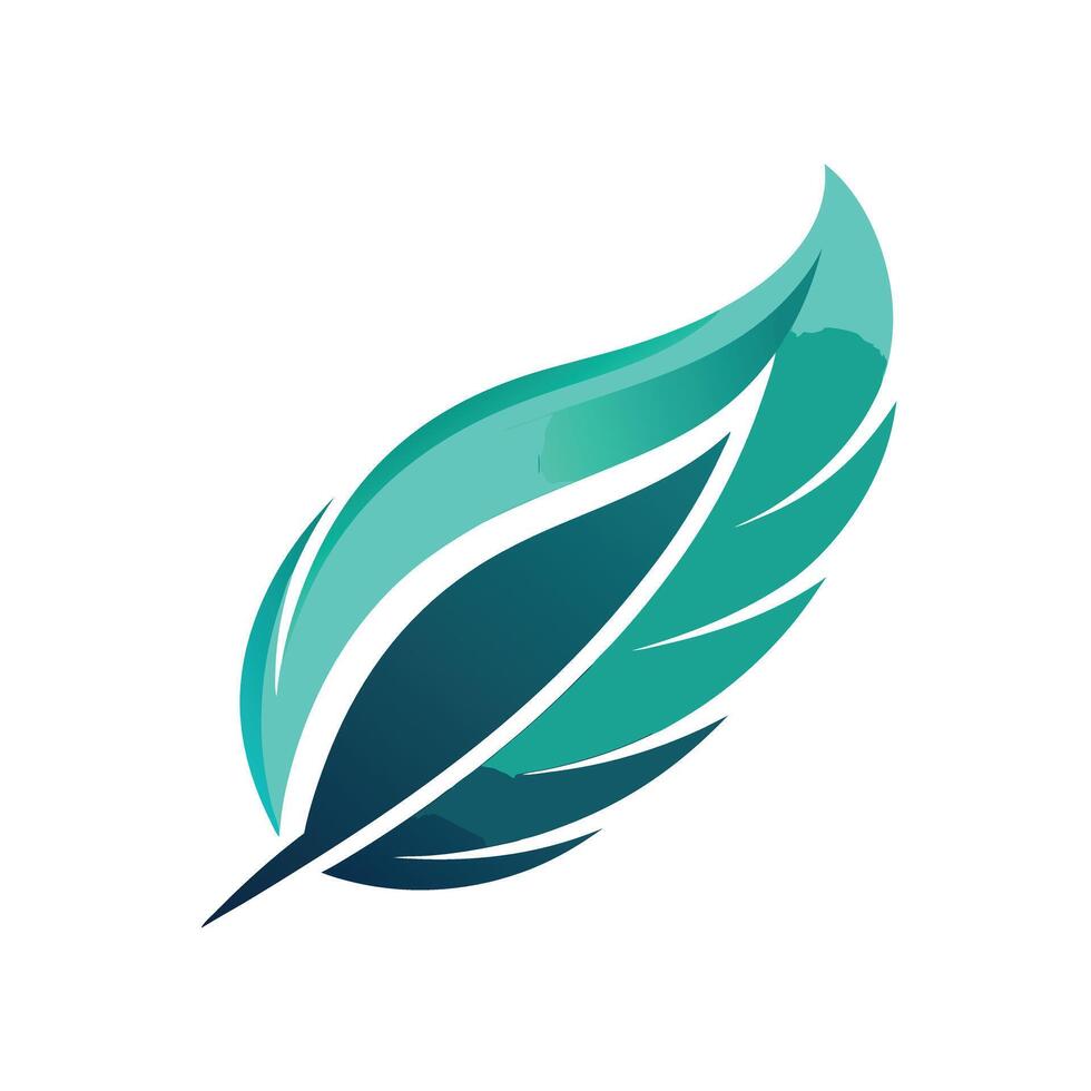 Colorful Bird Gradient Logotype Illustration vector