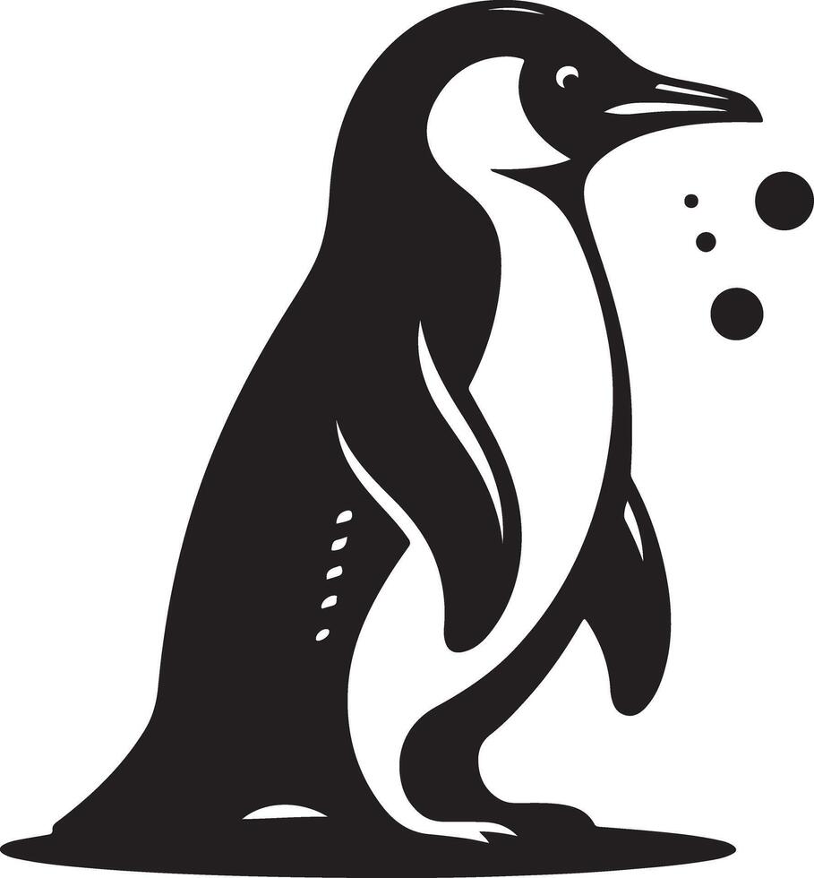 The Graceful Penguin vector