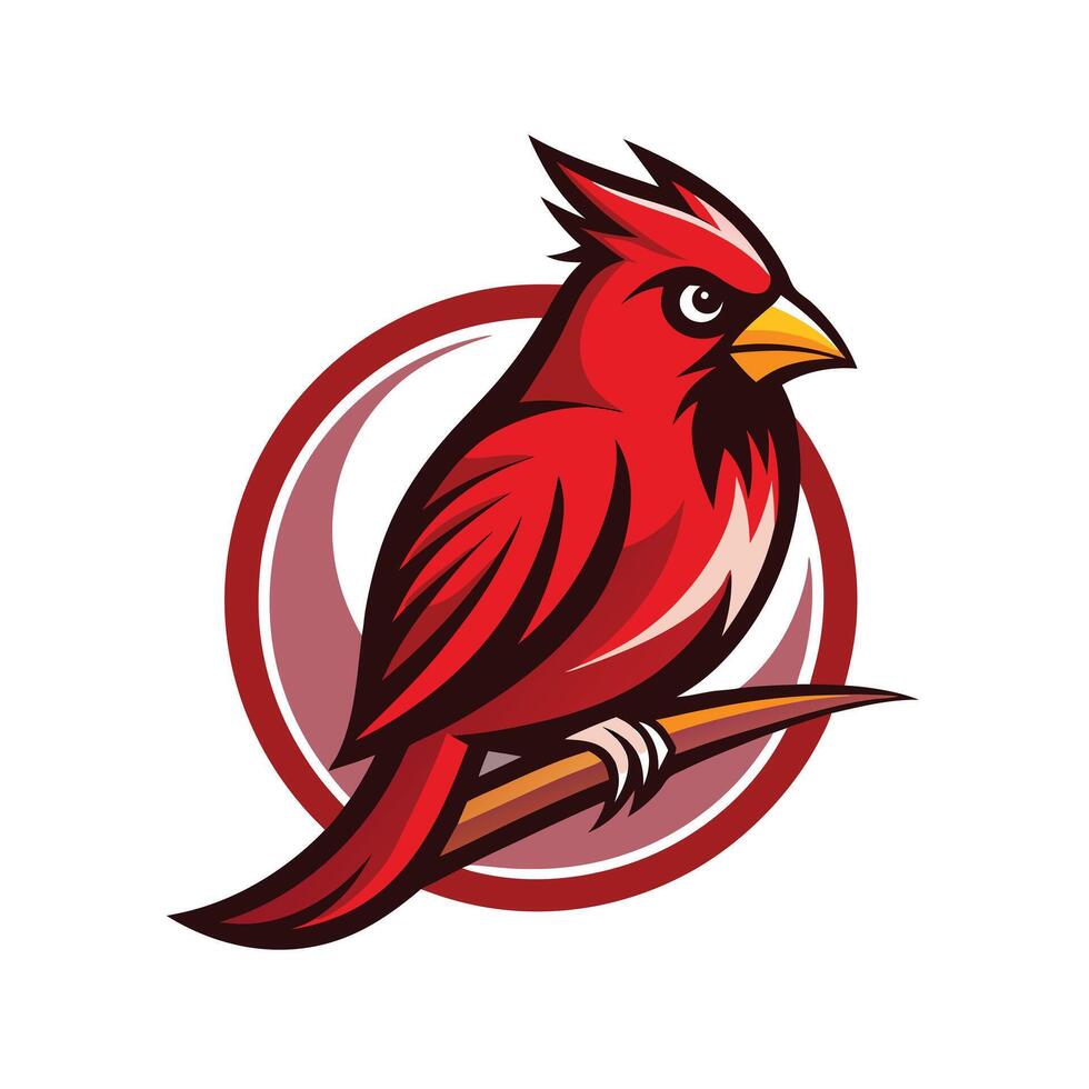 Colorful Bird Gradient Logotype Illustration vector