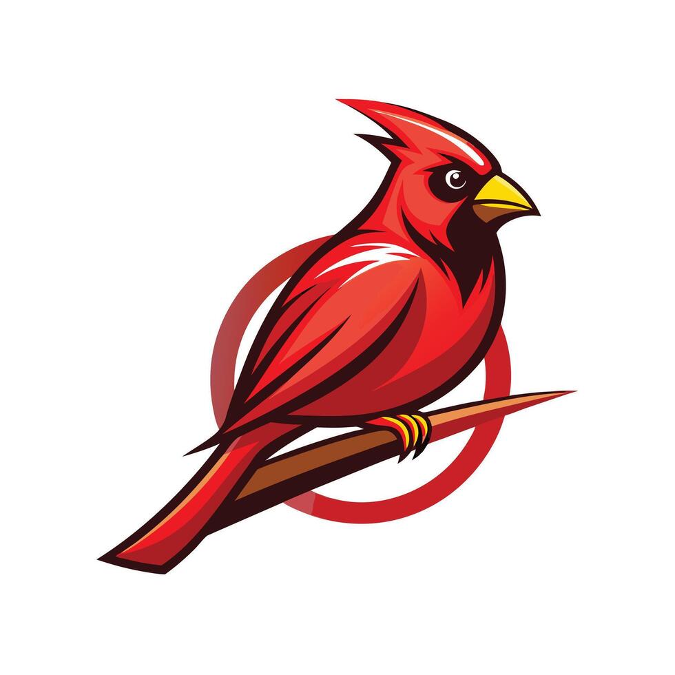 Colorful Bird Gradient Logotype Illustration vector