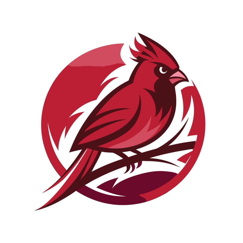 Colorful Bird Gradient Logotype Illustration vector