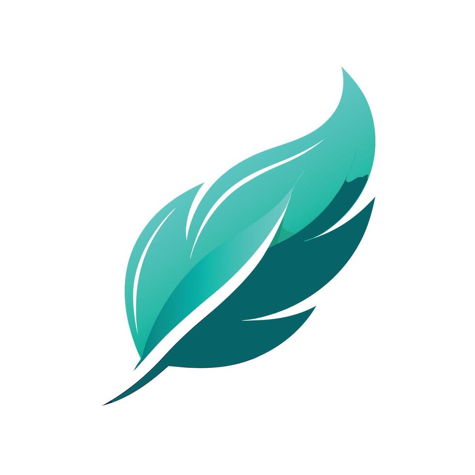 Colorful Bird Gradient Logotype Illustration vector