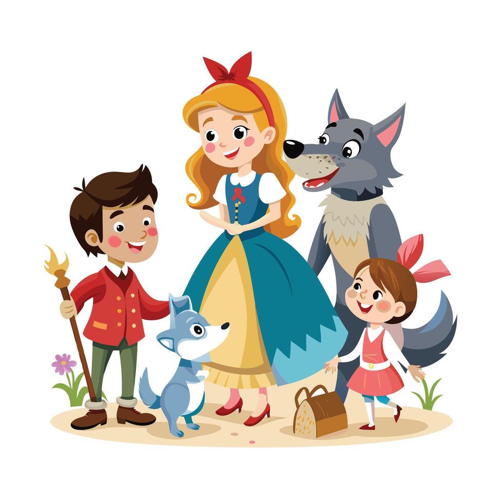 Kids moments illustration concept vector