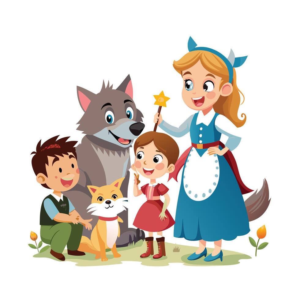 Kids moments illustration concept vector