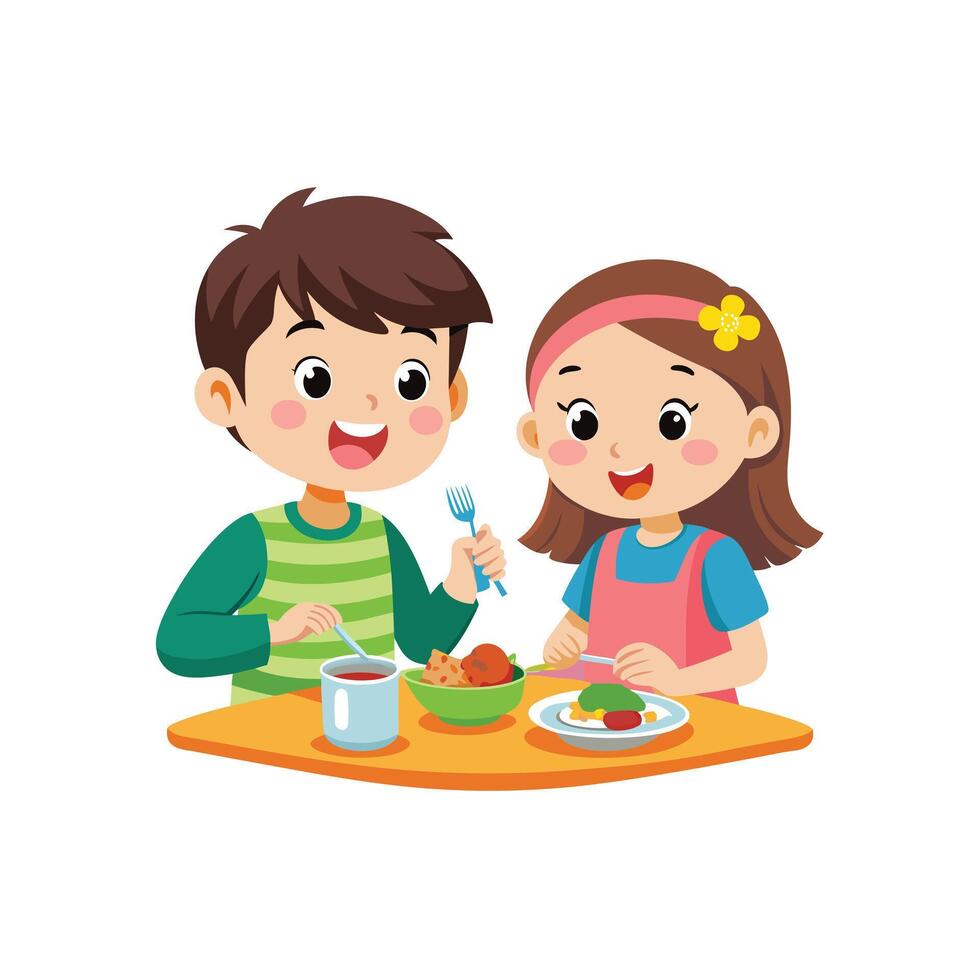 Kids moments illustration concept vector