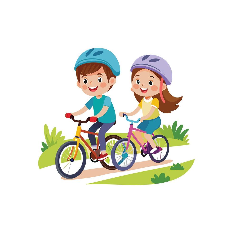 Kids moments illustration concept vector