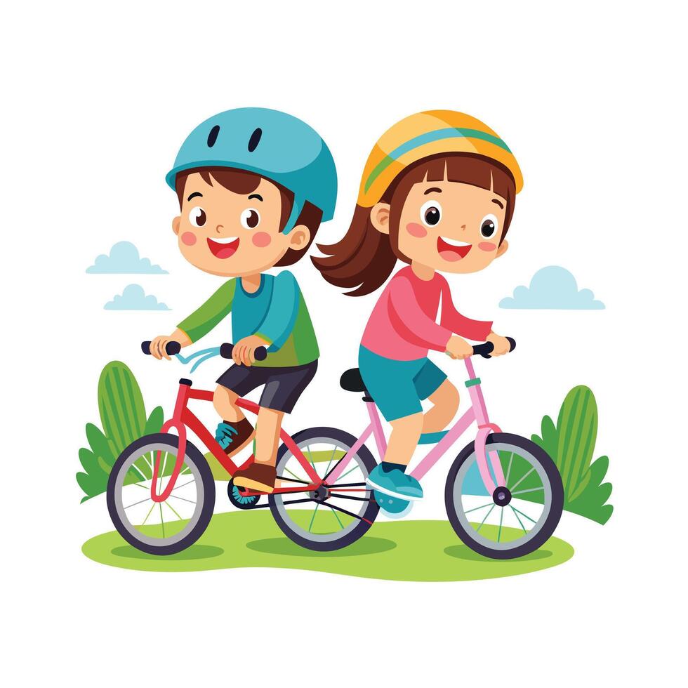 Kids moments illustration concept vector