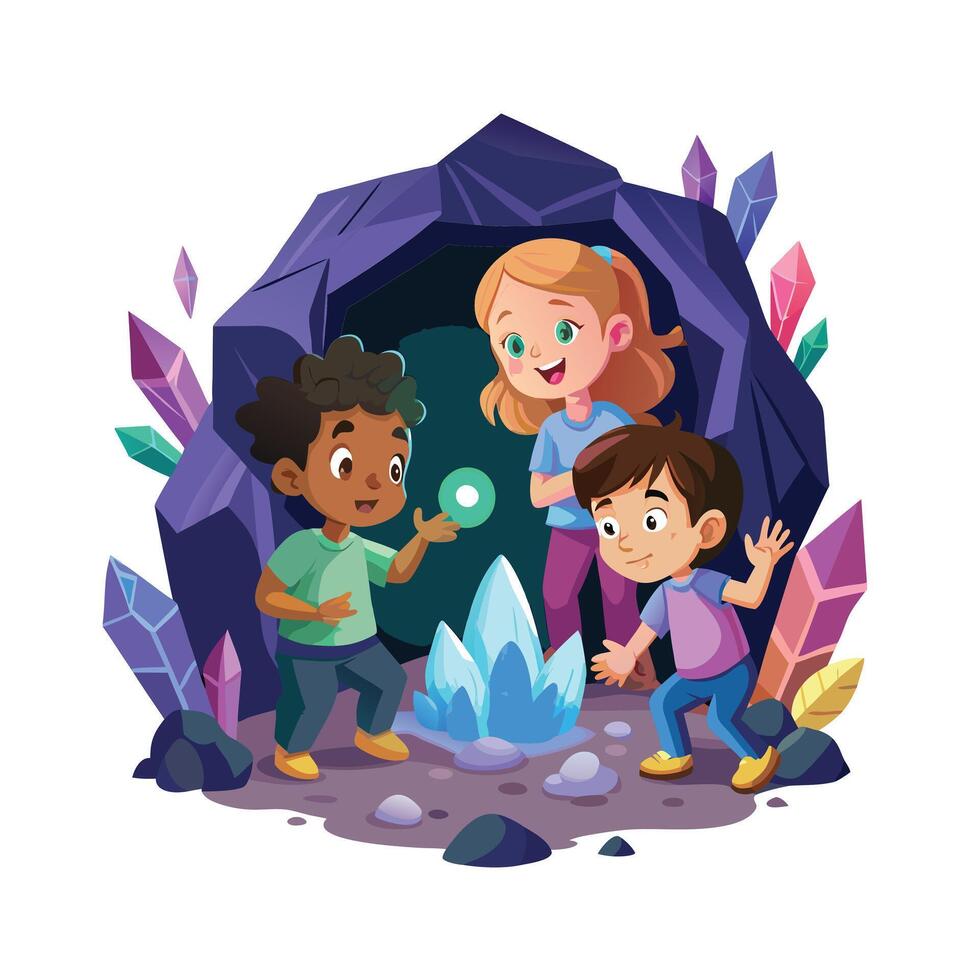 Kids moments illustration concept vector