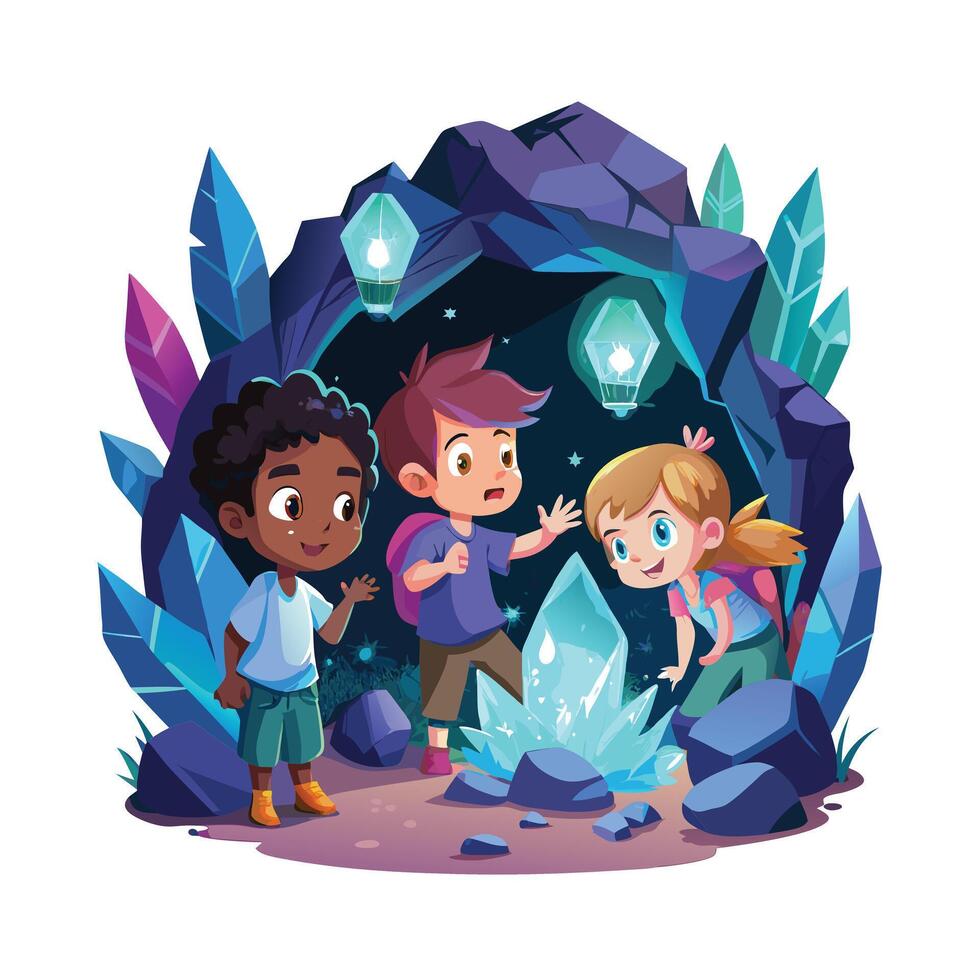 Kids moments illustration concept vector